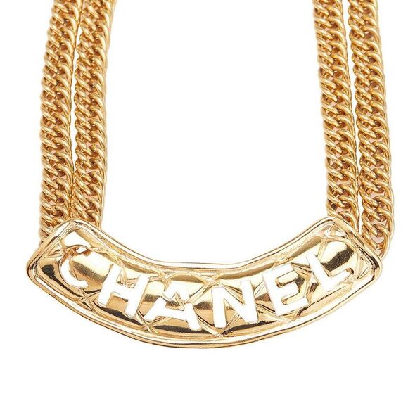 Pre Loved chanel Women metallic | gold Necklaces - Picture 1 of 8